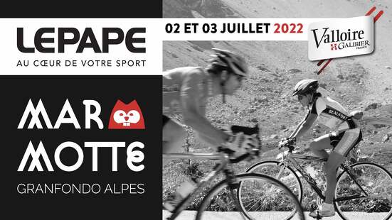 Gare ciclosportive Le Pape Marmotte Granfondo Alpes