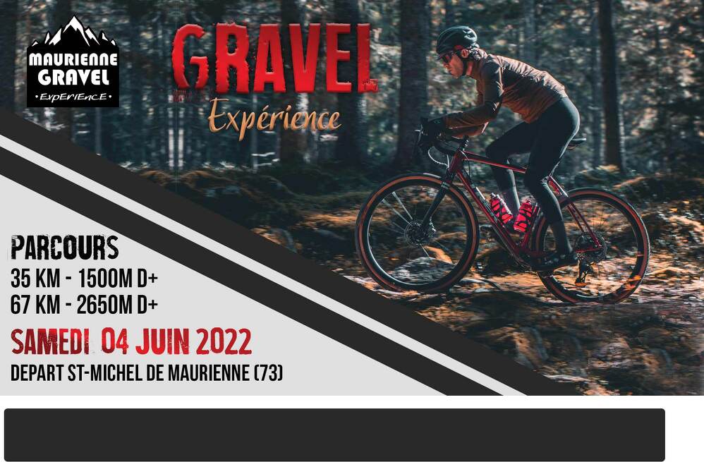 Cyclosportive - Maurienne Gravel Expérience