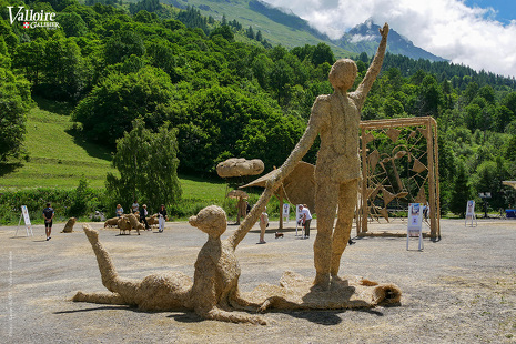 Sculptures sur Paille et Foin visibles tout l'été