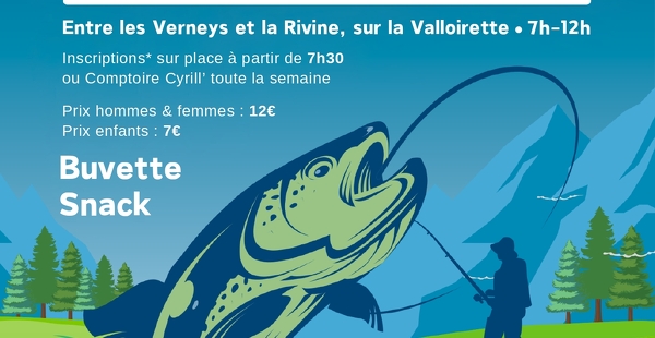 Concours de Pêche de l'AAPPMA de Valloire
