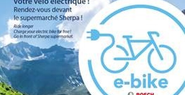 Punto ricarica per biciclette elettriche