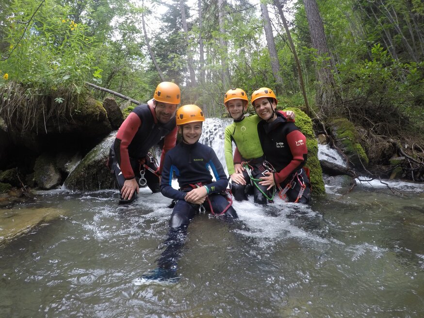 Valloire Canyoning - Ben Expe