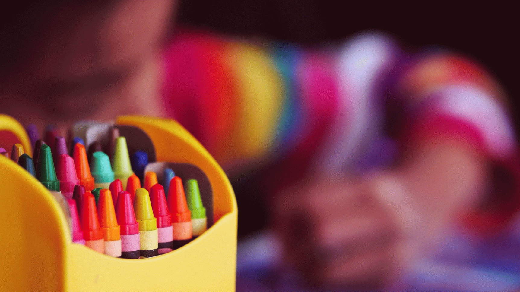 Crayons multicolors pour les enfants