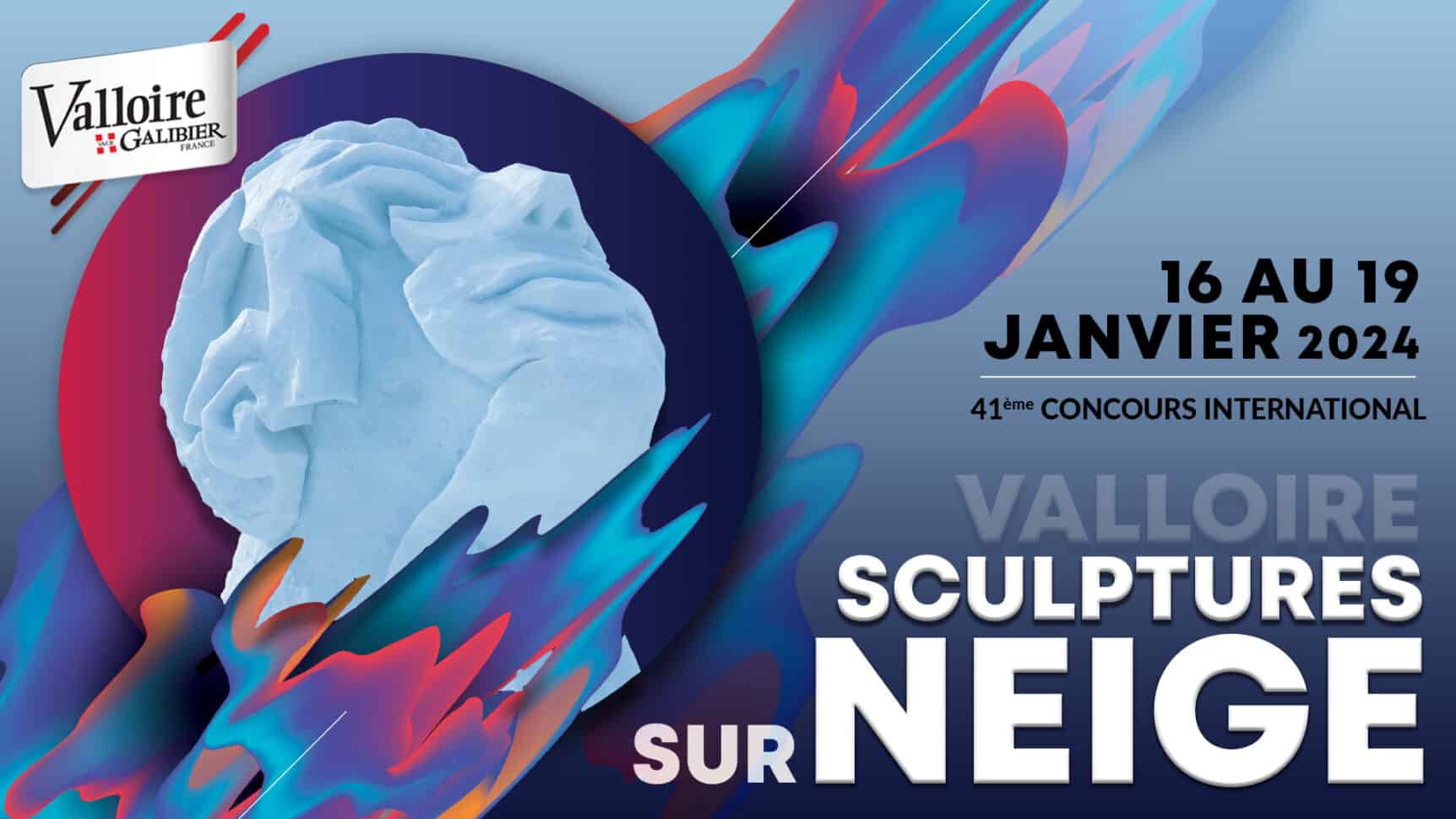 Concours international de sculptures sur Neige à Valloire